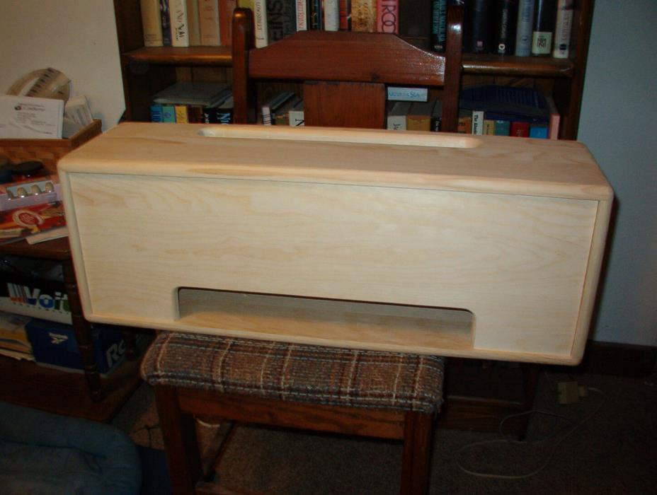 TRM pine head cabinet fits 100w JMP superlead plexi chassis. Unfinished Project.