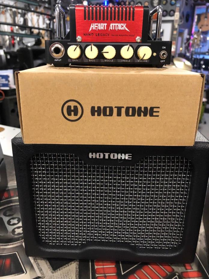 Hotone Heart Attack Amp Head w/ Nano Legacy Cabinet