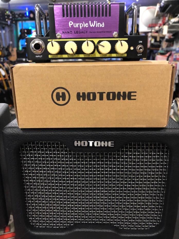 Hotone Purple Wind Amp Head w/ Nano Legacy Cabinet