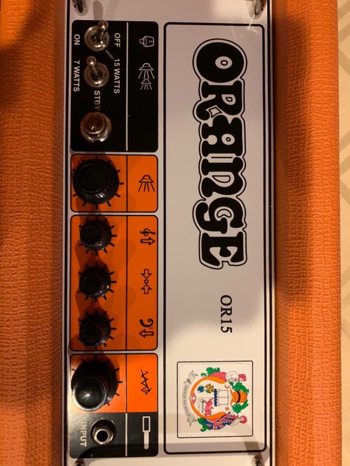 Orange OR15 All Tube Guitar Amplifier Head