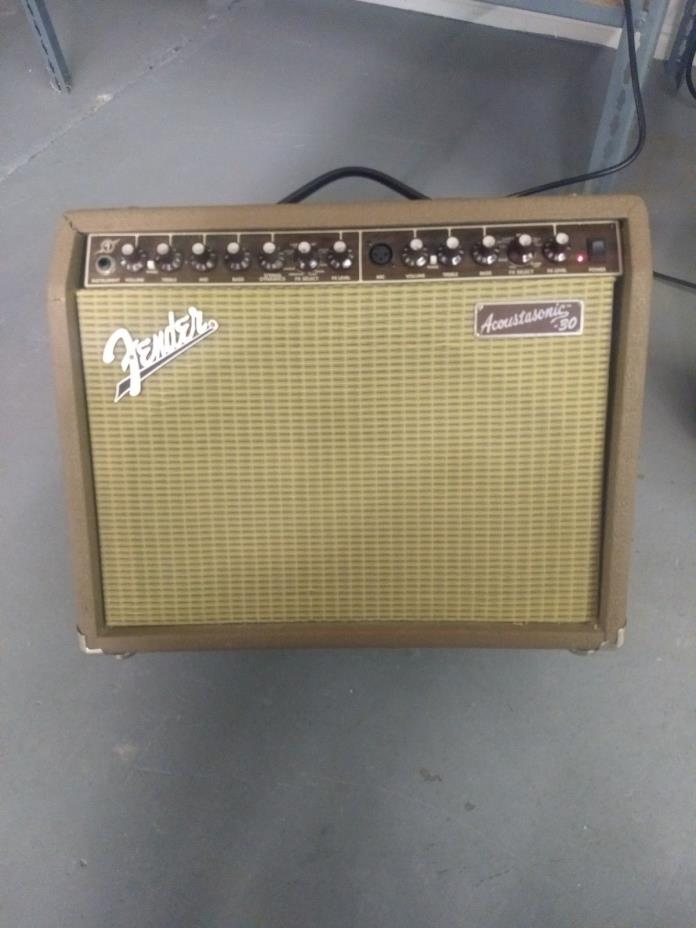 Fender Acoustasonic 30 Acoustic Guitar Amplifier
