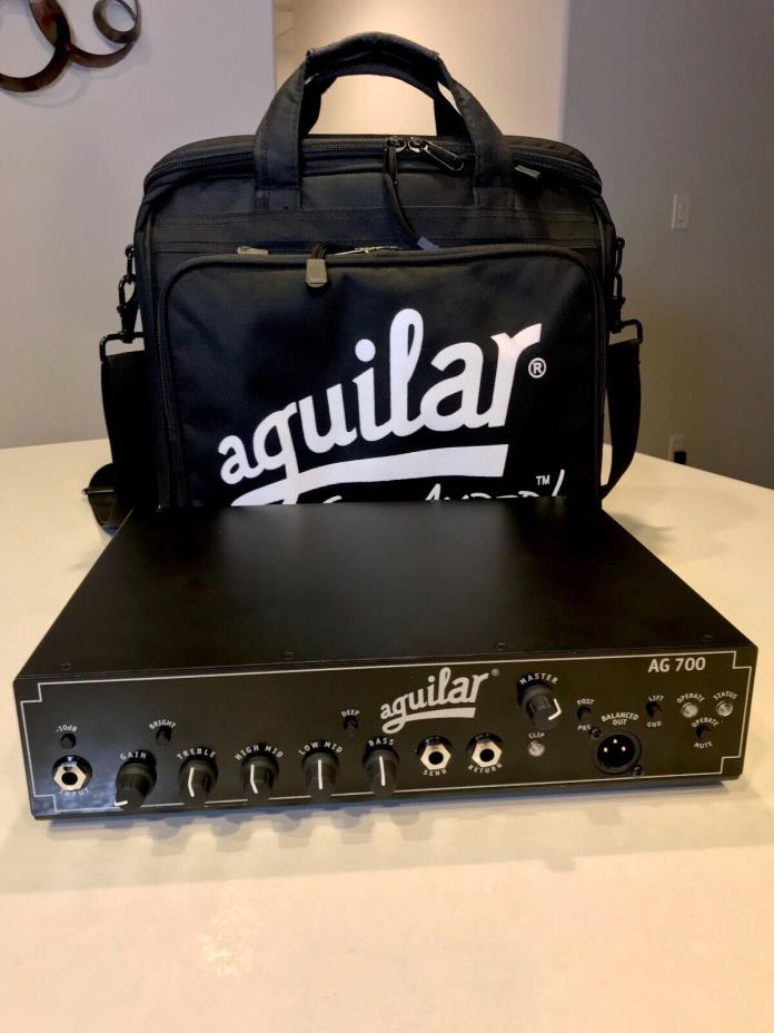 AGUILAR AG700 BASS AMP HEAD WITH BAG