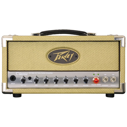Peavey Classic 20 MH Mini Head Guitar Amplifier Amp Classic20MH Perfect in Box!