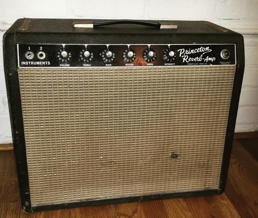 1964 Fender Princeton Reverb Guitar Amplifier