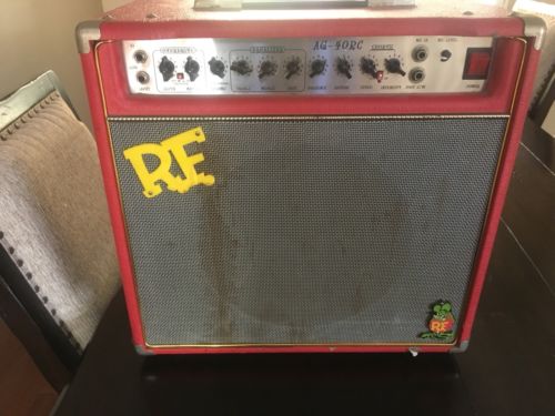 Very Rare! RAT FINK AG-40RC Lace Music Electric Guitar Amp Ed Roth Red RARE!!!!