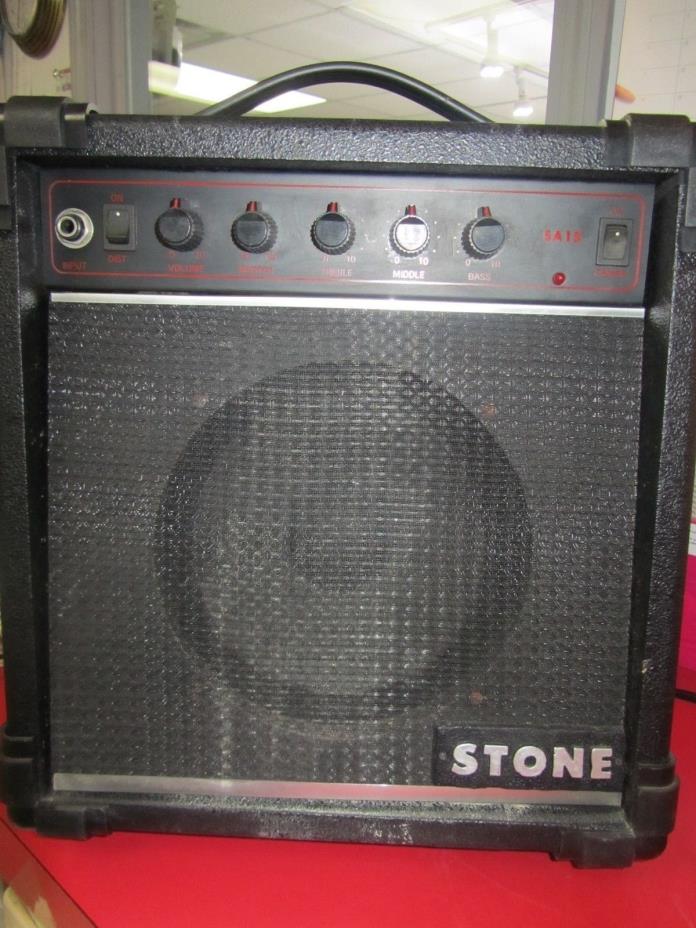 Stone SA15 Guitar Amplifier - FOR PARTS ONLY! PARTS ONLY!! PARTS ONLY!!