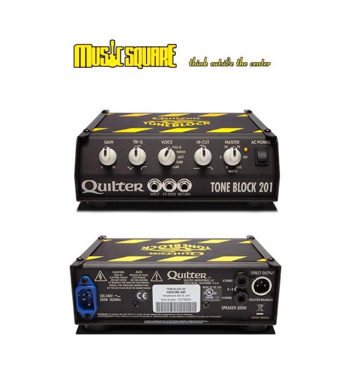 Quilter Tone Block 201 200-Watt Guitar Amplifier Head w/ Universal Power Supply