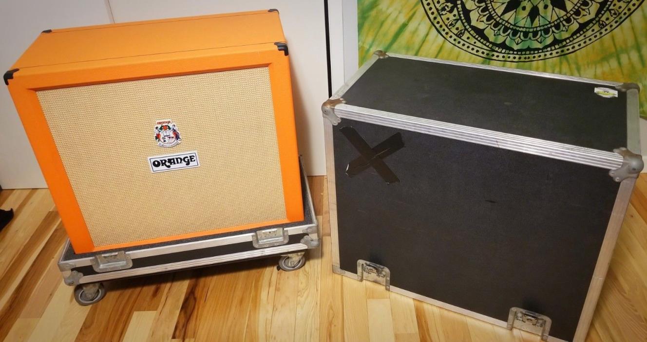 ORANGE Amplification PPC-412 STRAIGHT Vintage 30s GUITAR CABINET w/ FLIGHT CASE