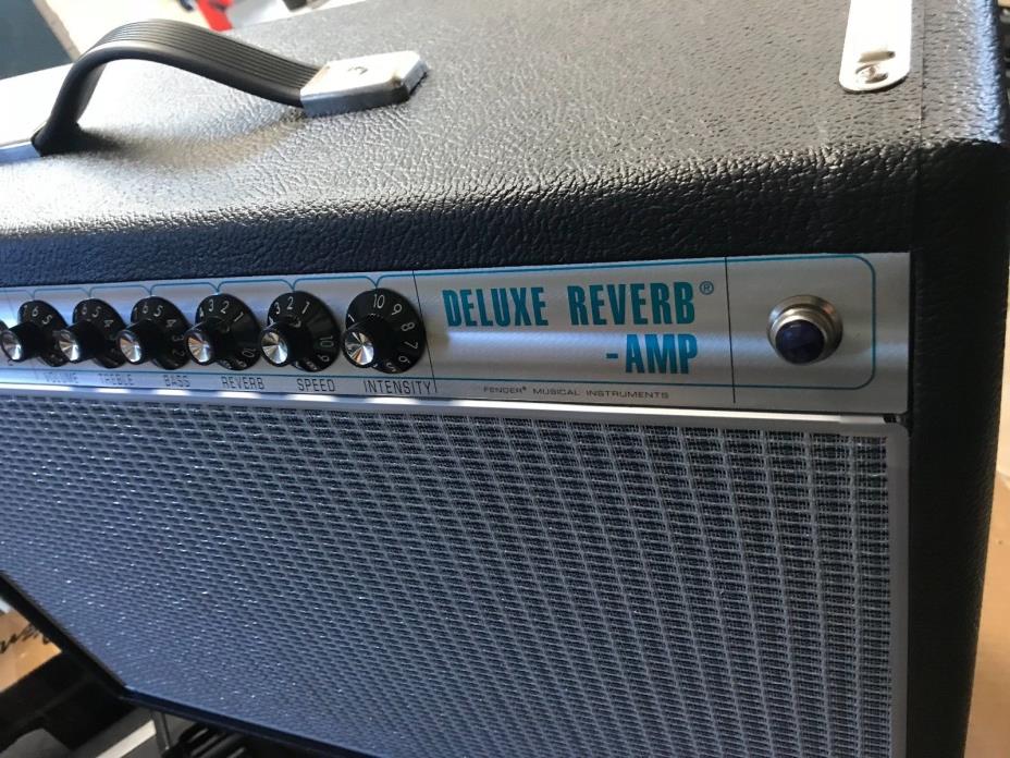 Alessandro Handwired Fender 1968 Deluxe reverb silverface