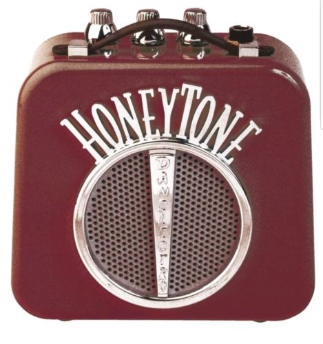 Danelectro Honey Tone Mini Practice Amp, Burgundy, Brand New in Box !