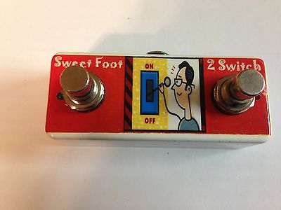 Pigtronix Echolution & others Footswitch HANDMADE IN USA by sweetfootpedals.