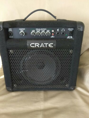 Crate BT-15 Combo Bass Amplifier. Fast Shipping!!