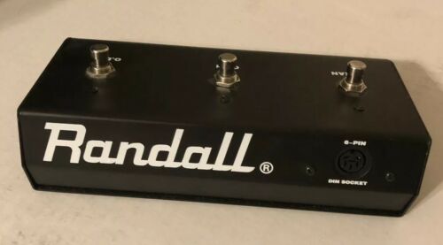 Randall RT3 MIDI 6 Pin Amp Footswitch