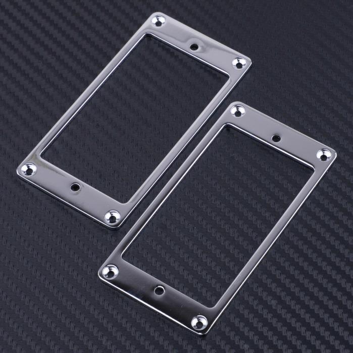 Metal Humbucking Ring Set Chrome