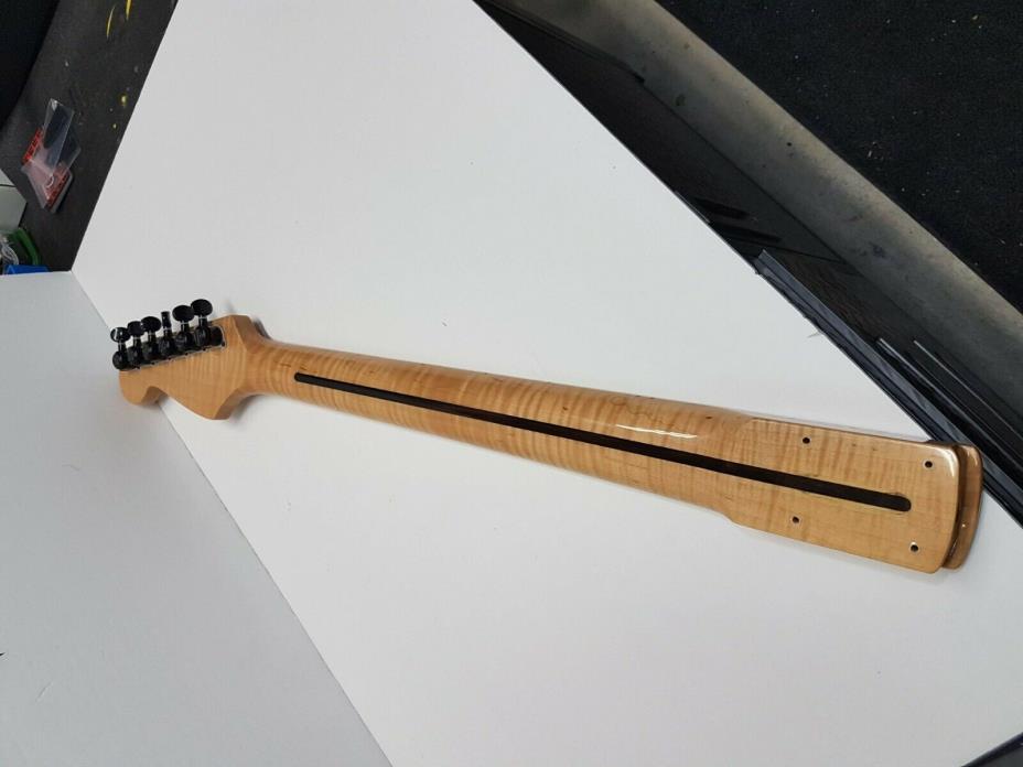 Brio Fully Loaded Highly Flamed Canadian Maple Neck Gloss