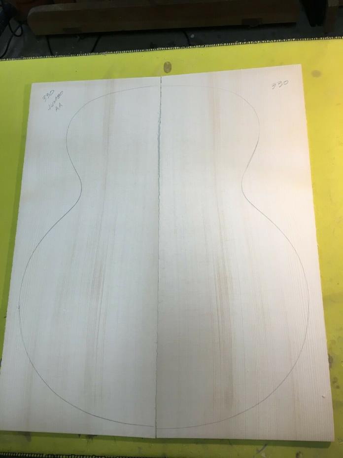 Luthier Tonewood - Engleman Spruce AA Guitar Top Set - EXLG Jumbo – Set #330