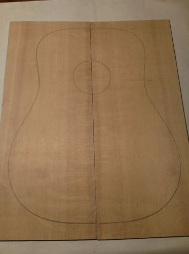 Adirondack spruce Guitar Top BEARCLAW Acoustic guitar soundboard QS Dred