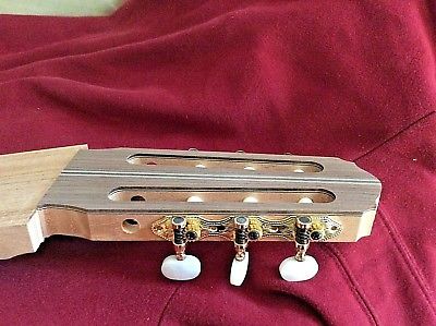 8 strings semi-service neck for classical guitar tonewood
