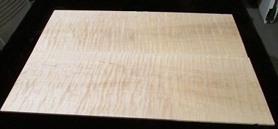 (T118-53)Bookmatched Curly Maple Guitar Sets