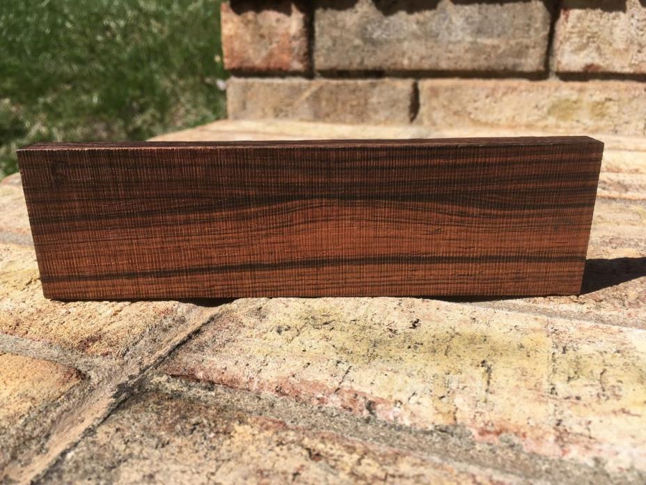 BRAZILIAN ROSEWOOD GUITAR BRIDGE BLANK-FROM GIBSON KALAMAZOO FACTORY