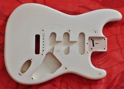 VINTAGE 1980'S FENDER 50'S RE-ISSUE STRATOCASTER BODY MADE IN JAPAN GOOD (#7)