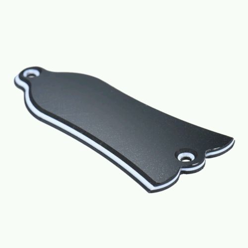 New Blank 3-Ply Gibson Style Truss Rod Cover 2 Holes 52mm Guitar/Luthier USA