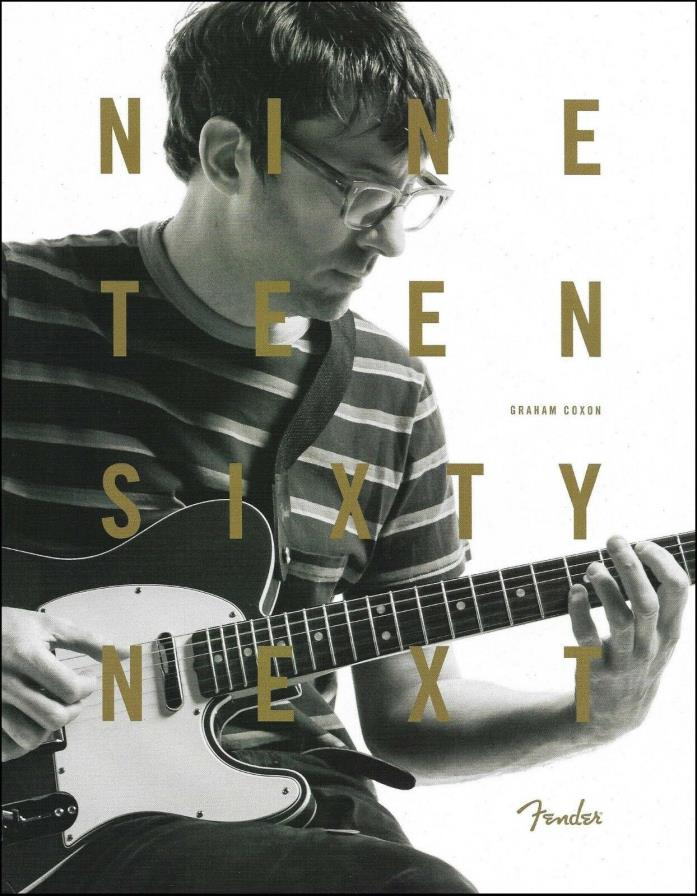 Blur Graham Coxon Fender '60s Style Telecaster Guitar ad 8 x 11 advertisement