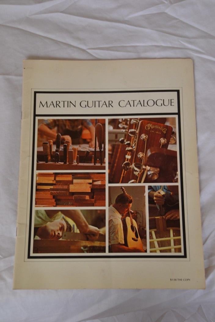 1971 martin Guitar chicago namm show catalog vintage