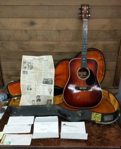 1978 Alvarez Yairi Acoustic Guitar Model DY74S Owned by Rodney Dillard RARE