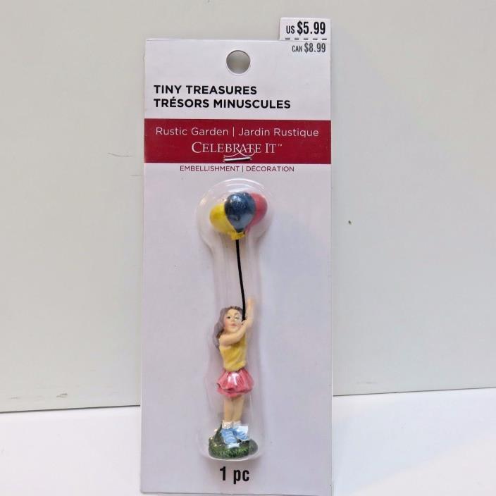 CHILD & BALLOONS Tiny Treasures Village Miniature Dollhouse Trains New Unopened