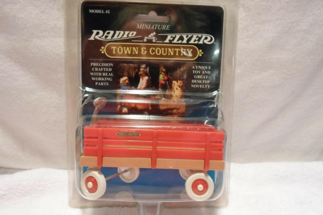 Miniature Radio Flyer Town & Country Toy Desktop Novelty
