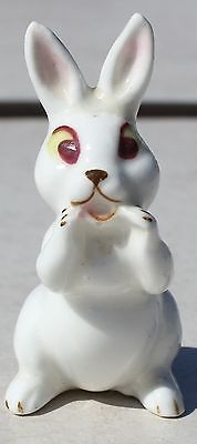 Vintage Miniature Bone China White Rabbit Bunny Hi Style by Bridge Japan 2