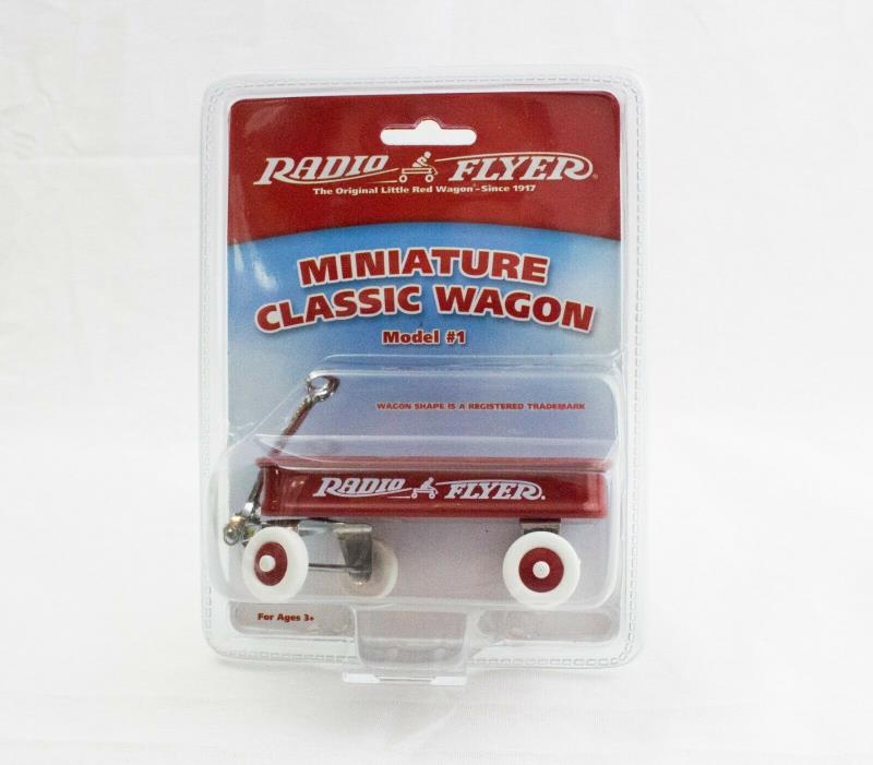 Miniature Radio Flyer Classic Wagon Collectible Model #1 - NEW Sealed