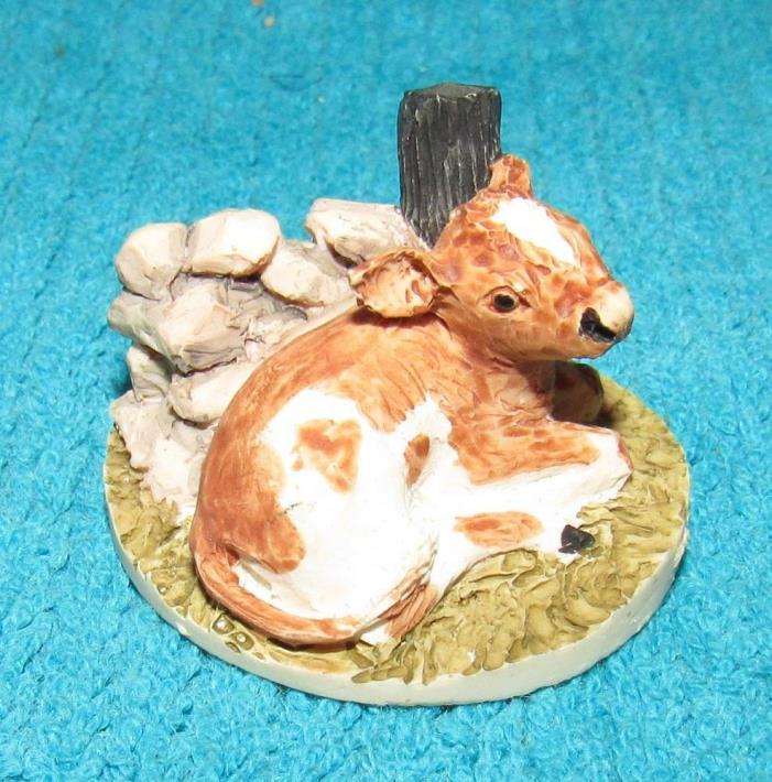 Vintage Peter Fagan Adorables Miniature from Scotland, Cow Calf
