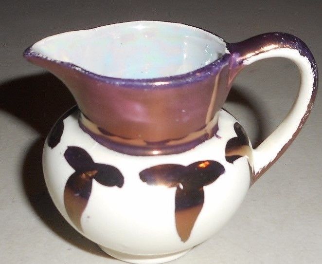 Vintage - Lancasters - Hanley England - Miniature - Pitcher - 2.25