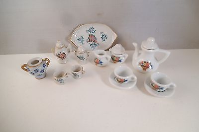 Vintage Mixed Miniature Tea Set Lot Teapot Occupied Japan