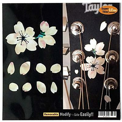 Guitar & Bass Accessories Inlay Sticker Decal Headstock MOP Theme - Sakura /