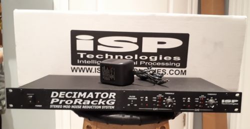 ISP Decimator ProrackG stereo mod noise reduction system