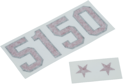 Fender EVH 5150 Guitar Decal Set with Stars, MPN 0225150100