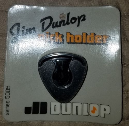 Jim Dunlop Spring Loaded Guitar Pick Holder (Black)