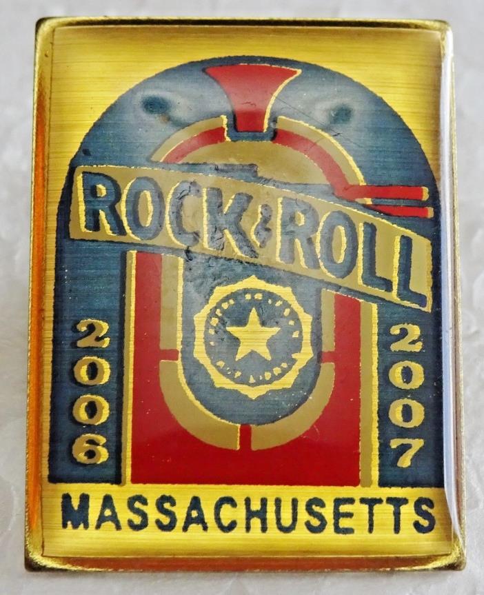 2006-2007 Rock & Roll Massachusetts Pin