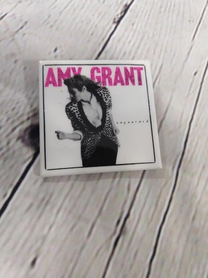 Amy Grant Pinback Button Badge 1990s 2