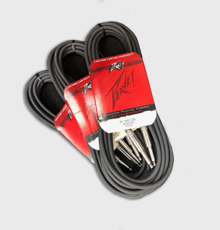 Peavey 20-foot W/ XCON Instrument Cable #0081360