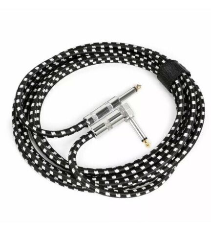 Donner 10ft Premium Electric Guitar Bass Cable Musical Instrument AMP Cord 1/4