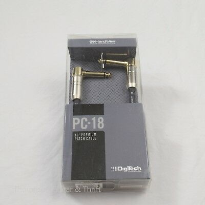 Digitech PC-18 Hardwire Accessory Premium Gold-Plated ¼-Inch Patch Cable 18 inch