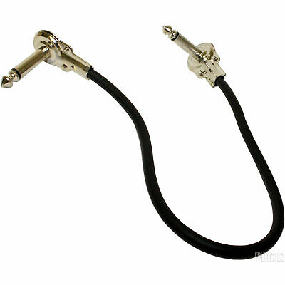 Hosa IRG-103 3 Ft Low Profile Guitar Pedal Patch Cable Right Angle 1/4