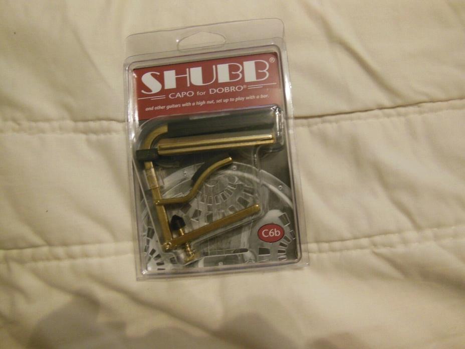 Shut C6B capo for dobros new in pkg