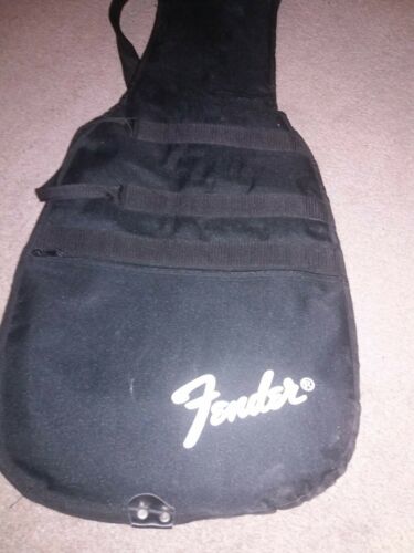 Fender Electric Guitar Gig Bag Case With  Front Pocket And Backstraps