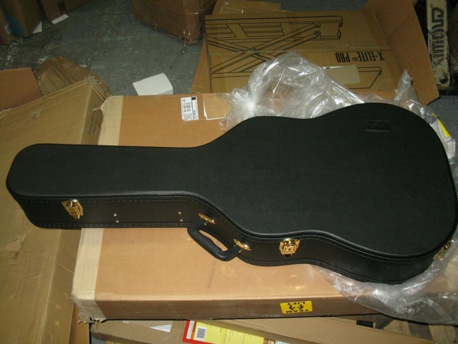 Wanxinda Lockable Hard Shell Guitar Case for Acoustic Guitar
