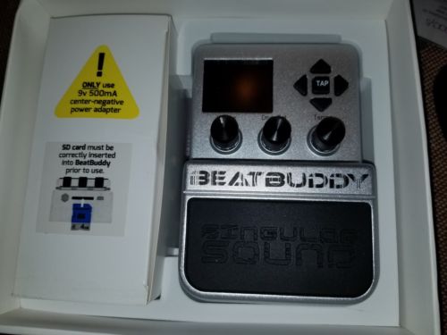 Singular Sound BeatBuddy the First Guitar Pedal Drum Machine.New,